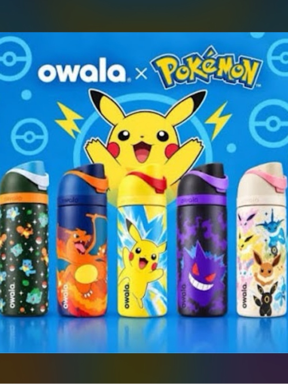 Pokemon x Owala complete bundle!!